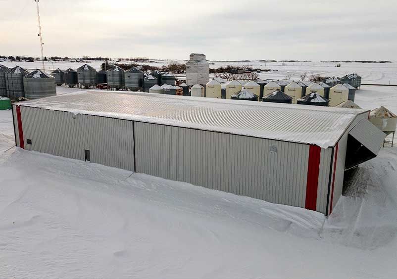 Prairie Steel Products: Farm Buildings. Image 3